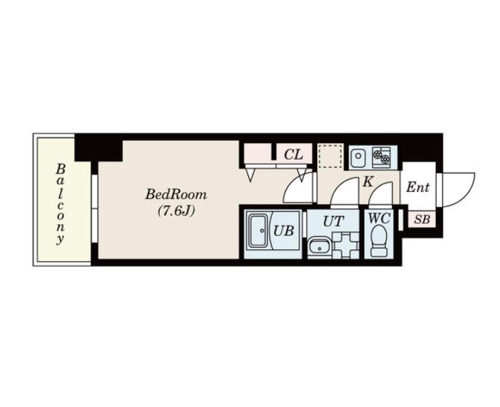 S-RESIDENCE桜本町awesomeの間取り