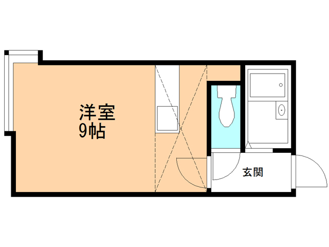 コーポ白楊の間取り