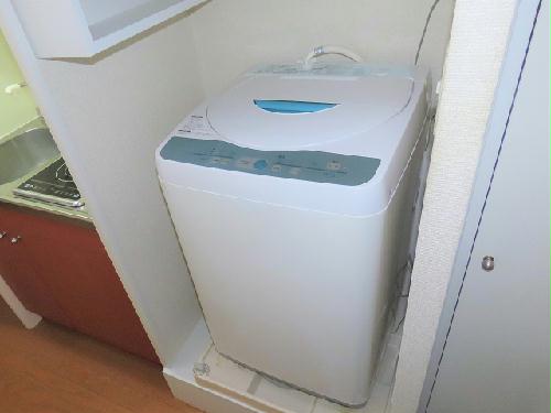 その他設備　洗濯機も付いています