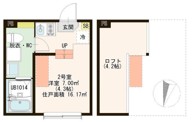 ハーモニーテラス青戸IIの間取り