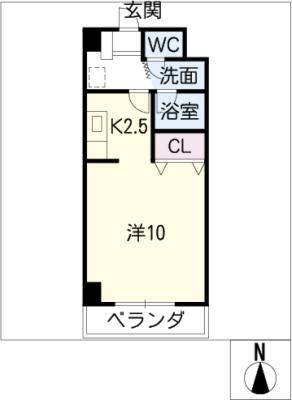 アヴェニューコート中野Ｃ棟の間取り