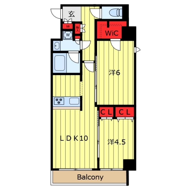 S-RESIDENCE尾久azureの間取り