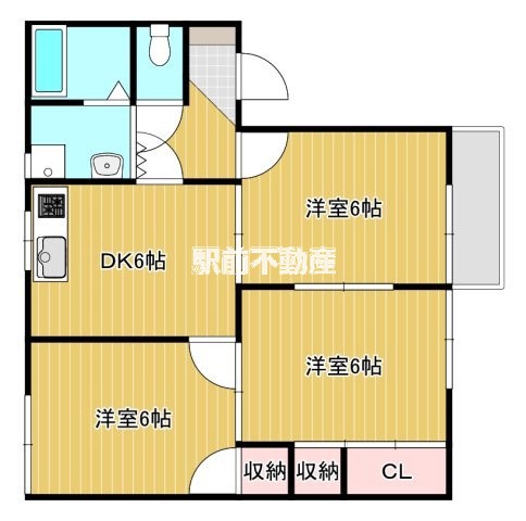 プレシオ木原Ｃの間取り