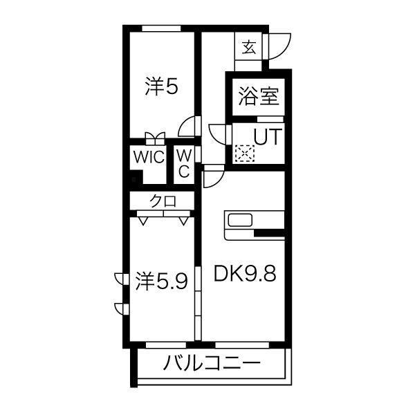 エクセルシオールの間取り