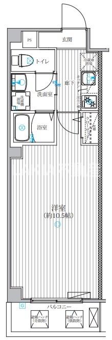 ヴィラナリー関目の間取り