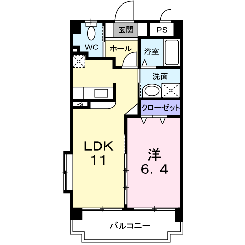 鳳凰の間取り