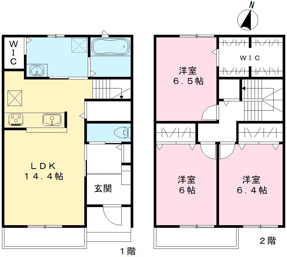 エルメホールの間取り