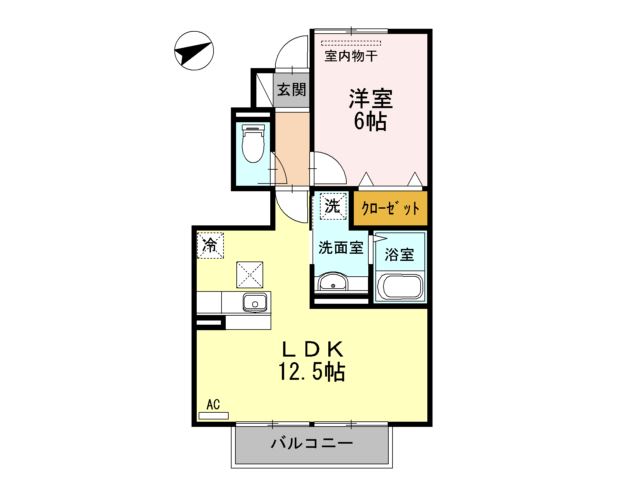 クリエイティブＢ棟の間取り