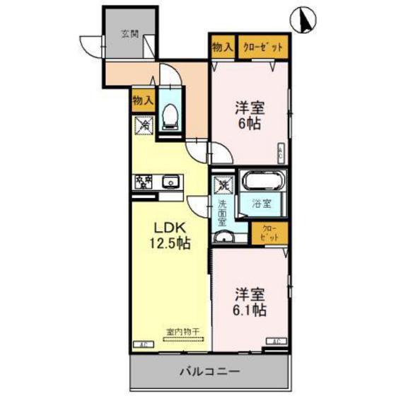 セラヴィ南町の間取り