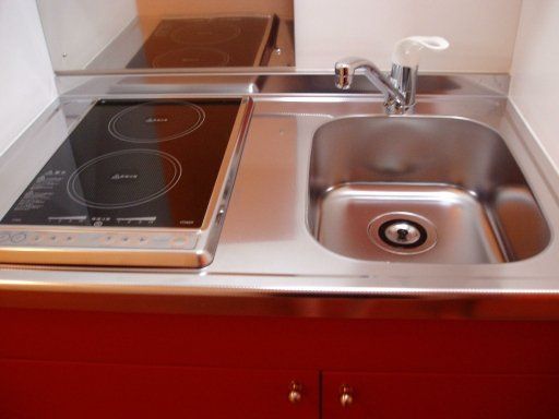 キッチン　２口電気コンロ