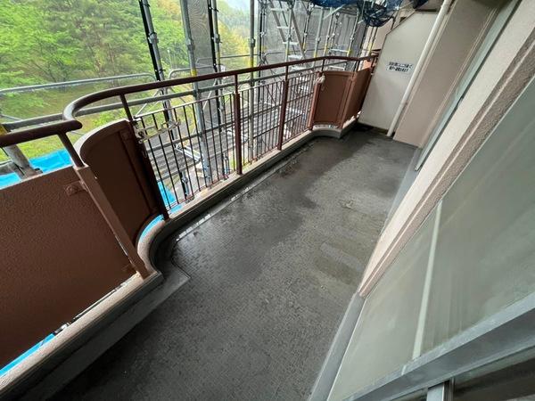 バルコニー　広々してます！