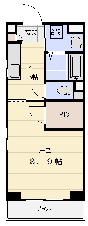 S-FORT三重大学前の間取り