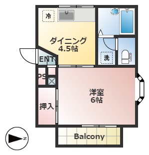 パームツリースクエアの間取り