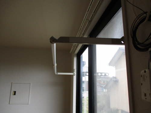 その他設備　室内物干し