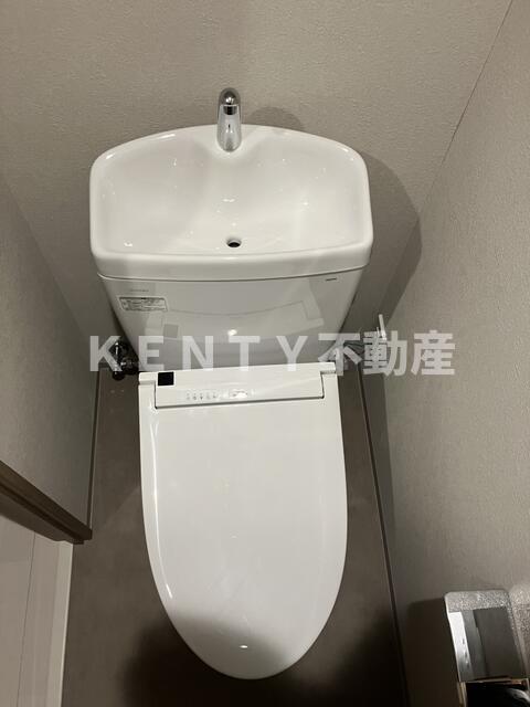 トイレ　ゆったりとした空間のトイレです