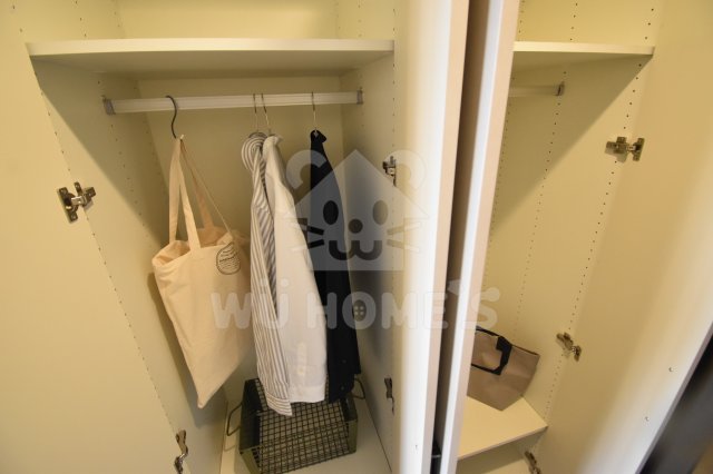 収納　十分な収納スペースがあります