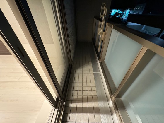 バルコニー　※別部屋の写真です