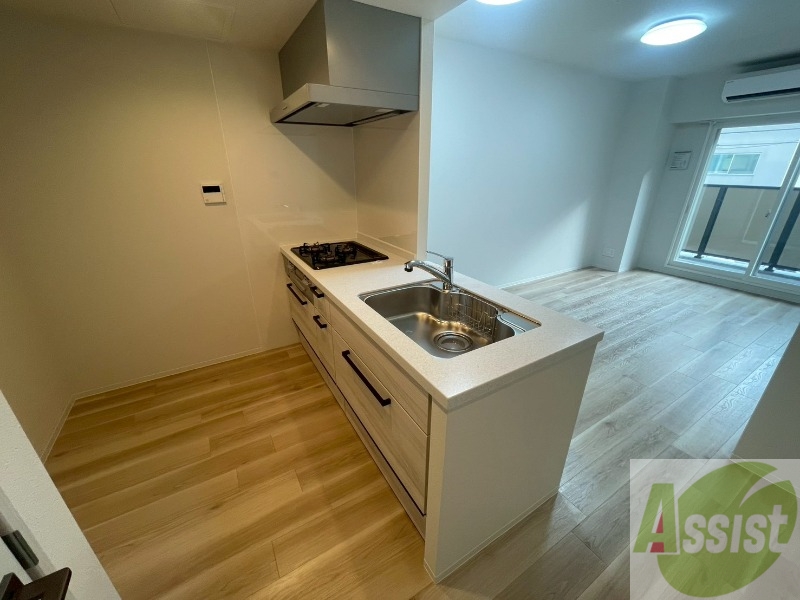 キッチン　システムキッチンなので、すぐお料理に使えます！