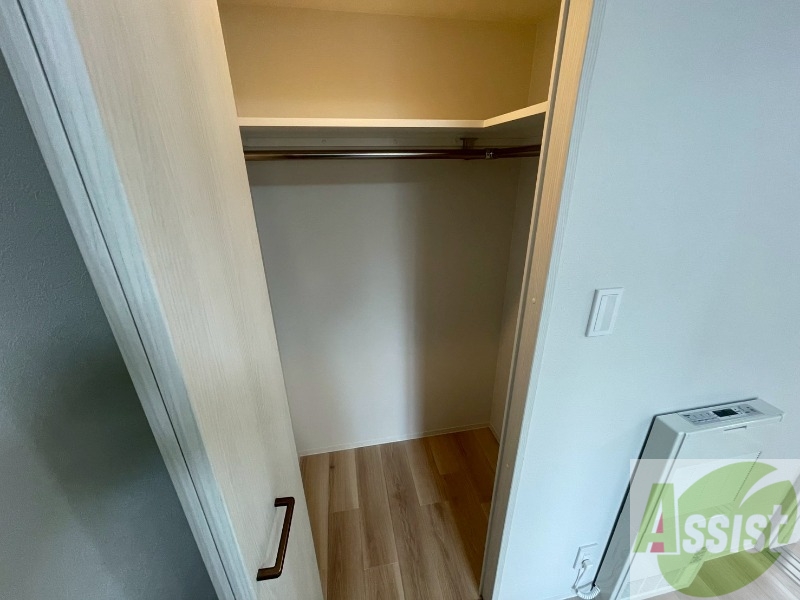 収納　収納もバッチリあるのでお部屋が片付きますよ！