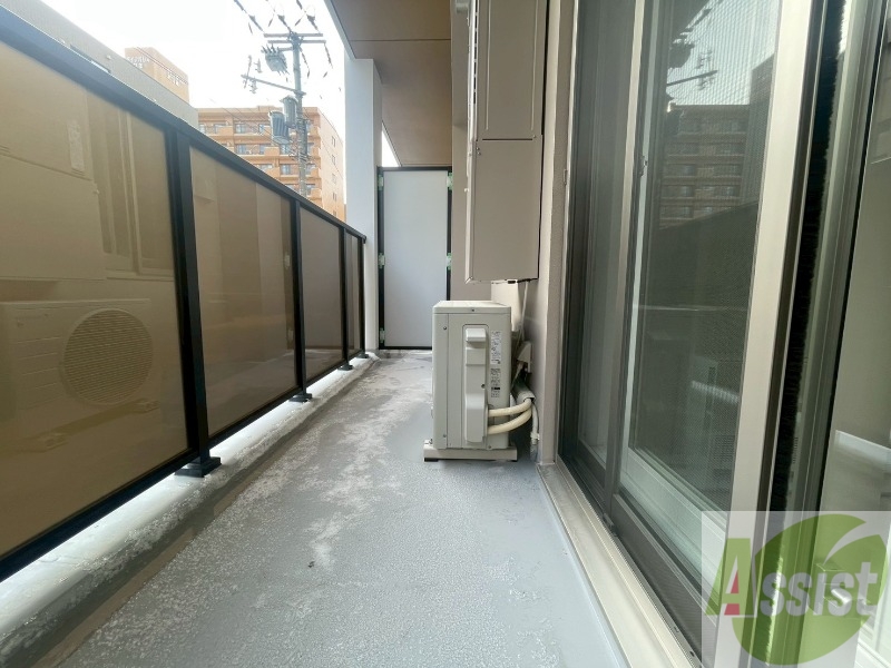 バルコニー　バルコニーです。洗濯物を干したり一息ついたりできますね！