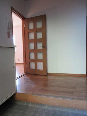 下三林町一戸建貸住宅の玄関写真