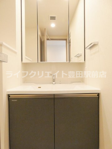 洗面設備　※同建設会社施工済み物件の写真です。（イメージ）