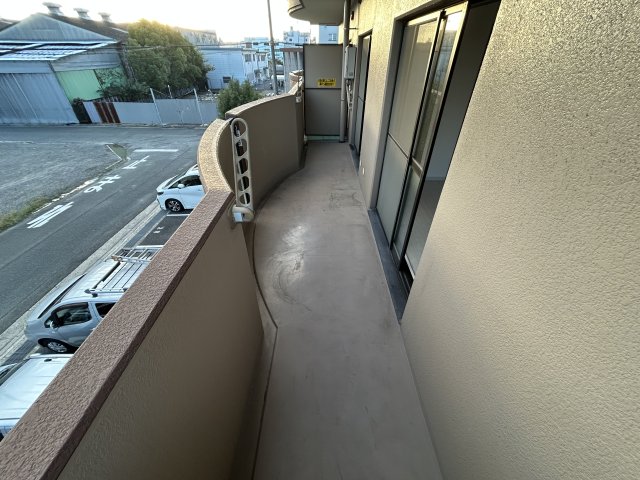 バルコニー　落ち着いた時間を過ごせるバルコニーです