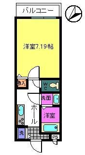 メナメゾン日根野の間取り写真