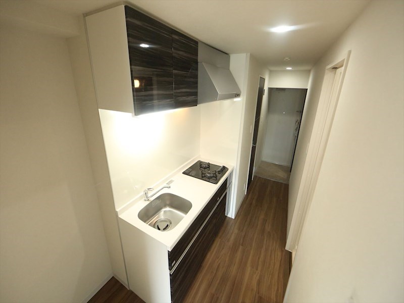 キッチン　システムキッチン（ガス2口コンロ付）