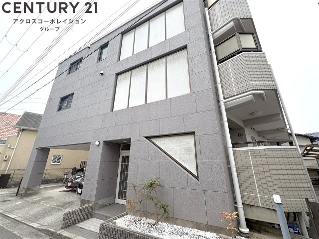 建物外観　防犯カメラ設置済み！