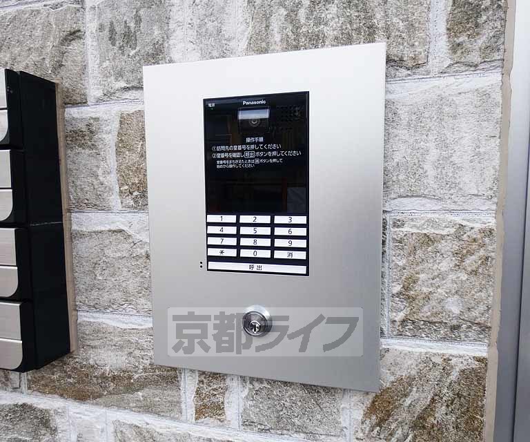 セキュリティ　防犯対策もしっかりしています。