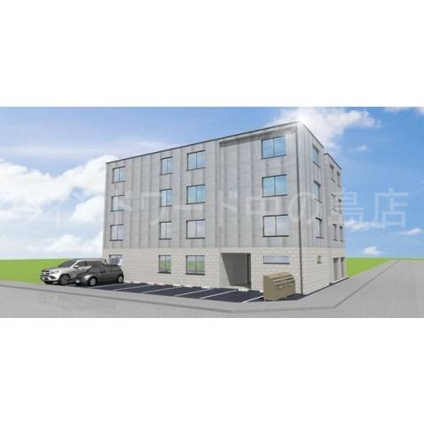 建物外観　完成予想パース