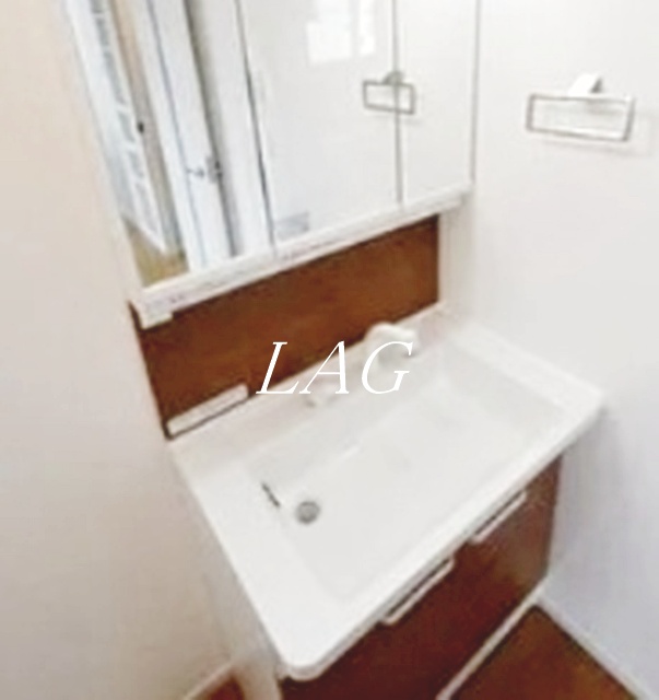 洗面設備　洗面台です。