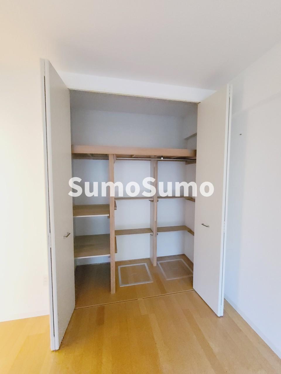 収納　十分な収納スペースがあります