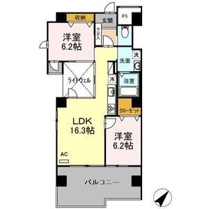 イーストタウン 和の間取り写真