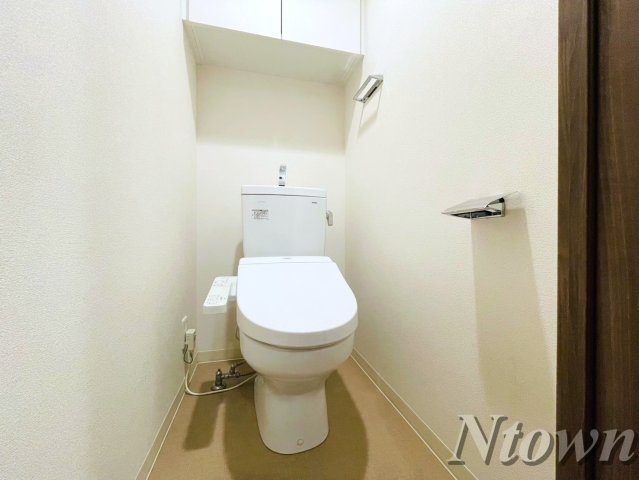 トイレ　ゆったりとした空間のトイレです