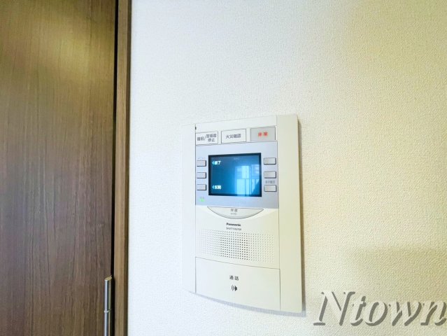 セキュリティ　モニター付きインターフォンです