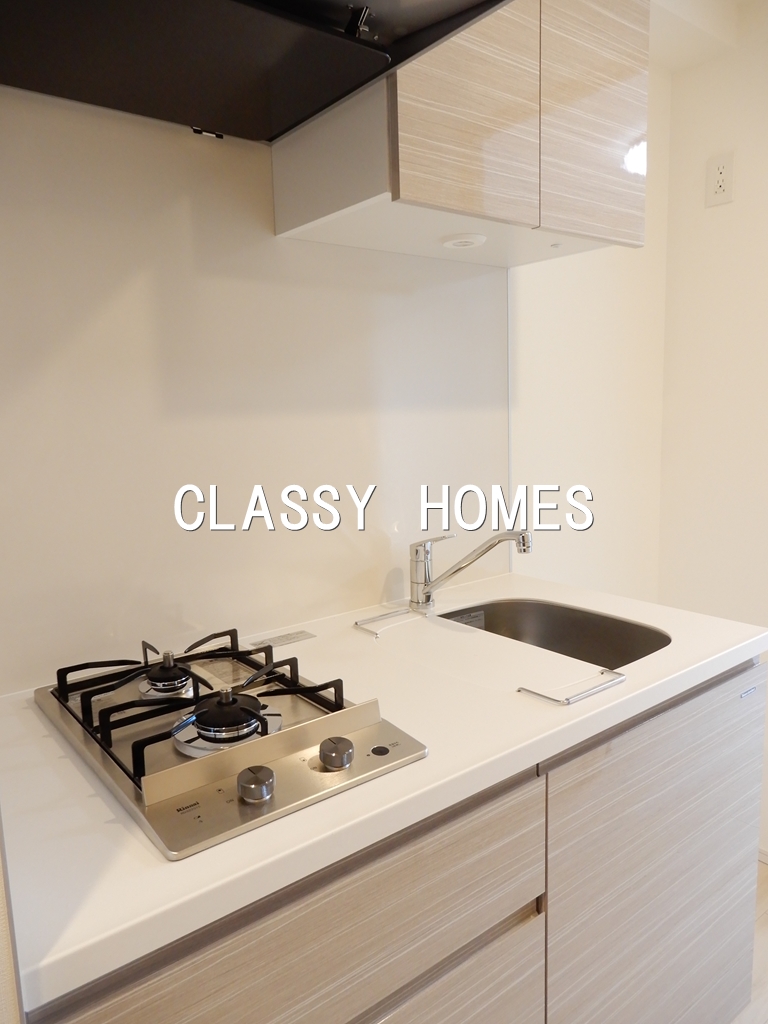 キッチン　2022年竣工　クオリタス南大井：キッチン