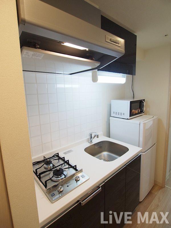 キッチン　写真はモデルルームです。