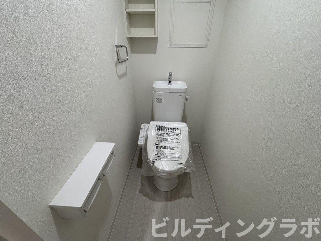 トイレ　建築時撮影の為現況を優先いたします。