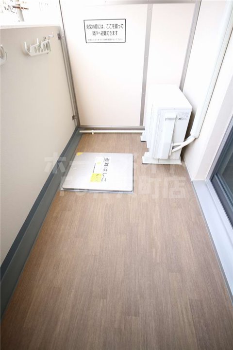 バルコニー　バルコニー付きです