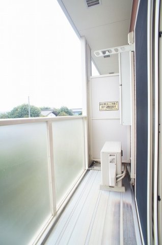 バルコニー　落ち着いた時間を過ごせるバルコニーです