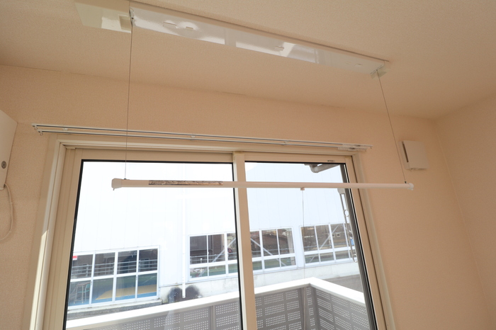 その他設備　室内干し付