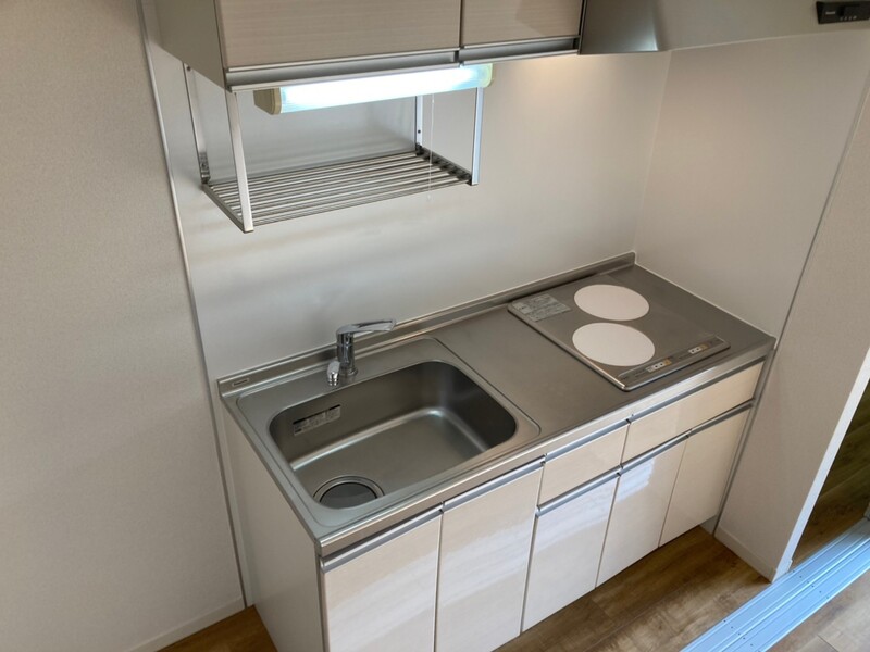 キッチン　自炊をされる方に嬉しい2口コンロ♪