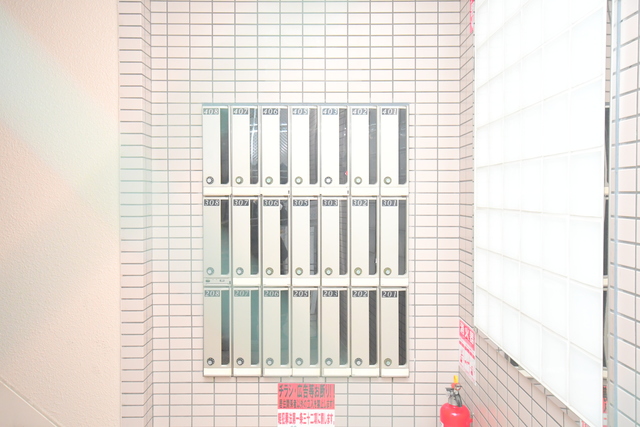 ロビー　集合ポスト