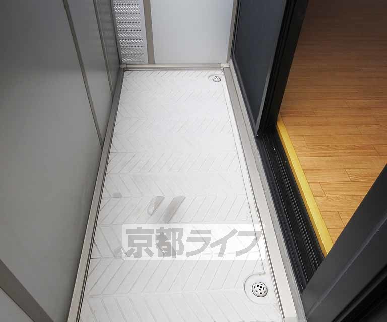 バルコニー　スッキリとしたバルコニー・