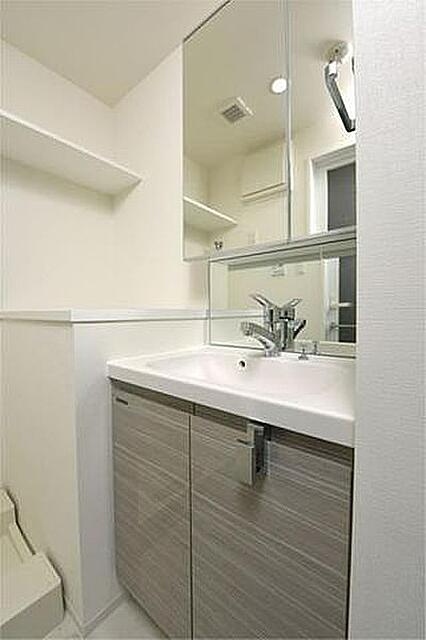 洗面設備　（別タイプ参考写真）アクサス文京千駄木　東京都文京区千駄木1