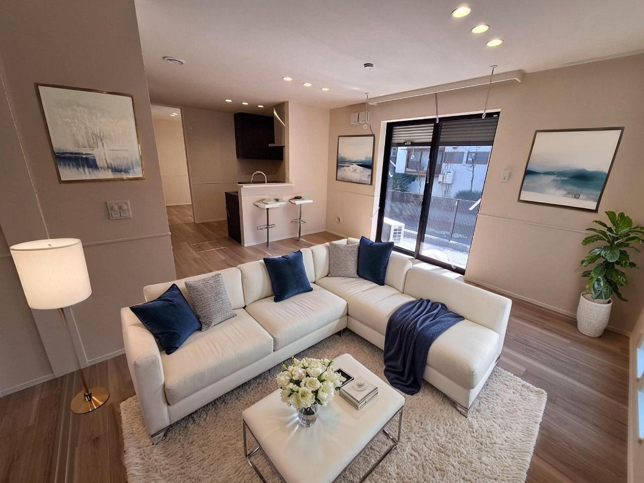 居室・リビング　CG家具の為、実際に家具の設置はありません