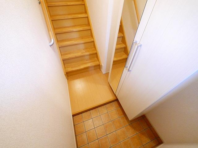 玄関　毎日通る玄関はこちらです