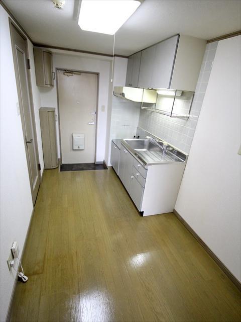 洗面設備　松山市南吉田町　スカイハイツＷ　キッチン